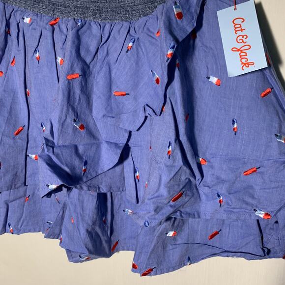 Cat & Jack Popsicle Print Skirt in Blue - Picture 3 of 4